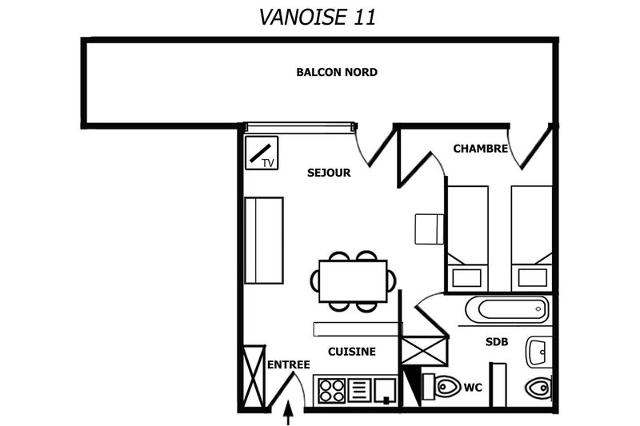 Appartements Residence Vanoise - Méribel Mottaret 1850