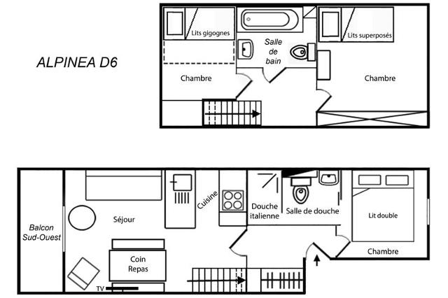 Appartements Residence Alpinea - Méribel Mottaret 1850