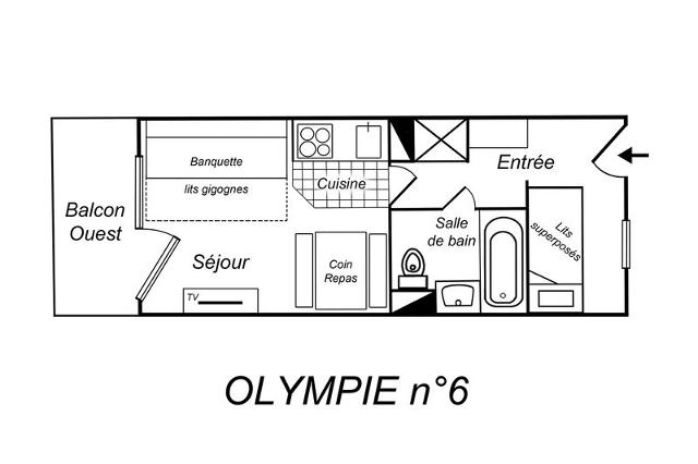 Appartements Residence Olympie I - Méribel Mottaret 1850
