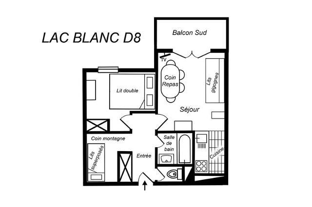 Appartements Residence Lac Blanc - Méribel Mottaret 1850