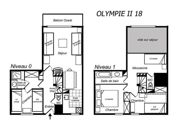 Appartements Residence Olympie Ii - Méribel Mottaret 1850