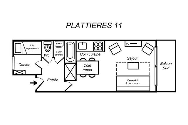 Appartements Residence Plattieres - Méribel Mottaret 1850