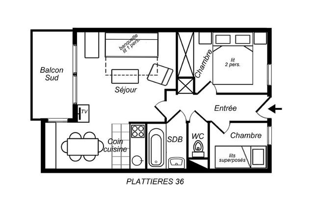 Appartements Residence Plattieres - Méribel Mottaret 1850