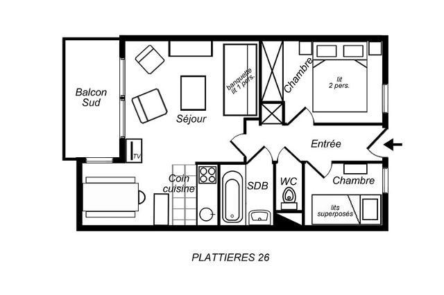 Appartements Residence Plattieres - Méribel Mottaret 1850