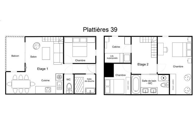 Appartements Residence Plattieres - Méribel Mottaret 1850