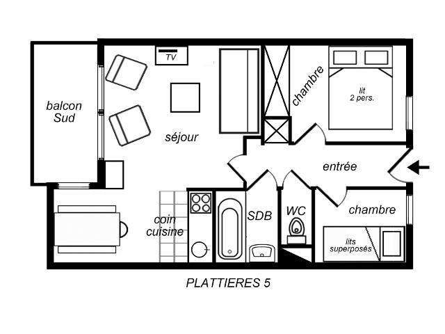 Appartements Residence Plattieres - Méribel Mottaret 1850
