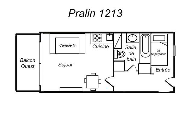 Appartements Residence Pralin - Méribel Mottaret 1850