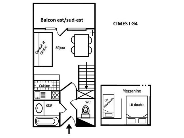 Appartements Residence Cimes I - Méribel Mottaret 1850