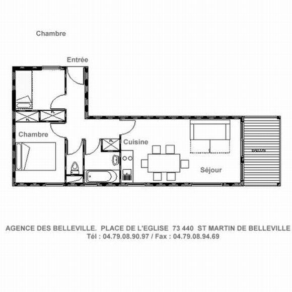 travelski home choice - Flats BALCONS DE TOUGNETTE - Saint Martin de Belleville
