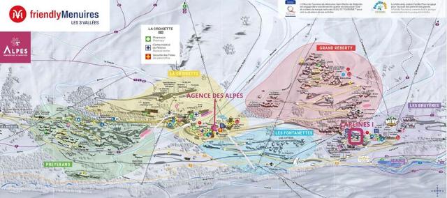 Appartements Carlines I - Les Menuires Bruyères