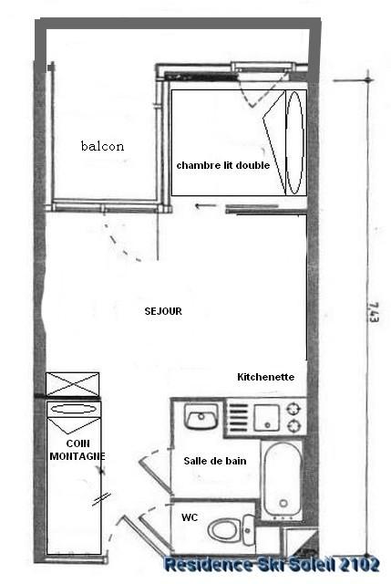 Ski & Soleil - Appartements Ski Soleil Ii - Les Menuires Bruyères