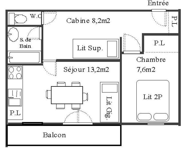 Appartements Fleurs - Aussois