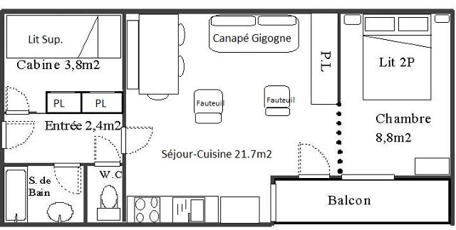 Appartements Fleurs - Aussois