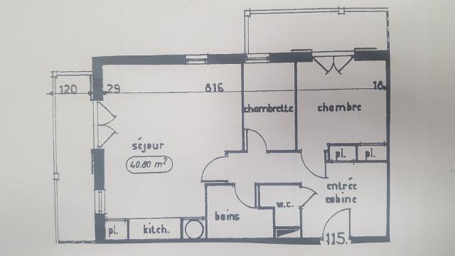 Appartements Genevray - Aussois