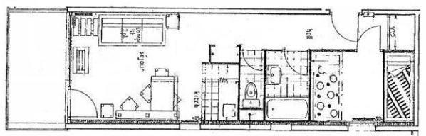 Appartements Rey - Plan Peisey - Plan Peisey