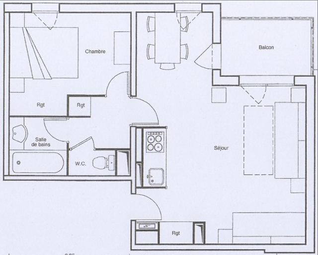 Appartements Epervière - Plagne 1800
