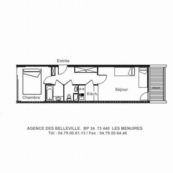 travelski home choice - Flats LAC DU LOU - Les Menuires Croisette