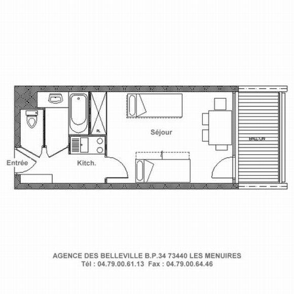 travelski home choice - Flats LAC DU LOU - Les Menuires Croisette