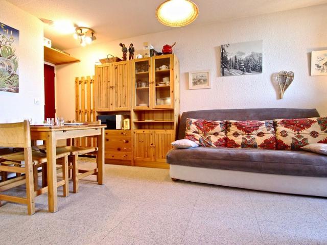 Studio cabine 4 places au pied des piste avec belle vue vallée. - Chamrousse