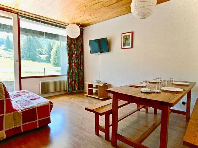 Studio 4 personnes avec vue sur les pistes - Chamrousse