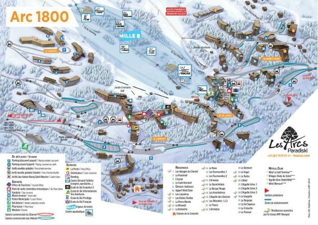Appartements Aiguille Grive Bat Ii - Les Arcs 1800