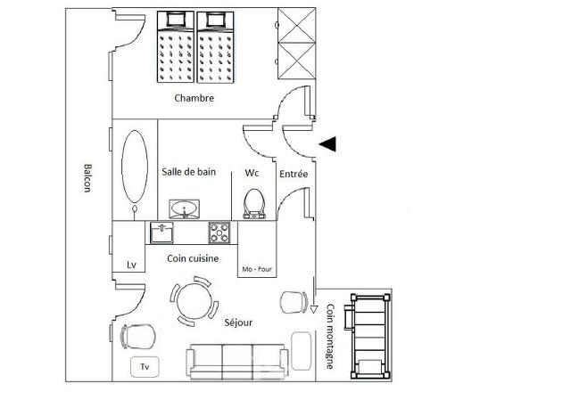 Appartements Les Cytelles - Méribel Altiport 1700