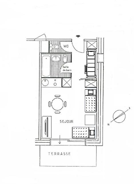 Appartements Les Dauphinelles - Méribel Altiport 1700