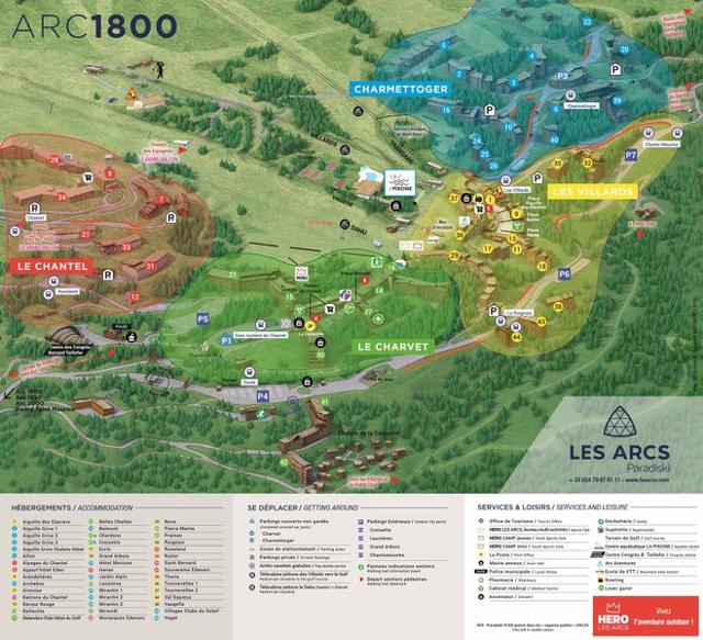 Appartements Ruitor Arc 1800 - Les Arcs 1800