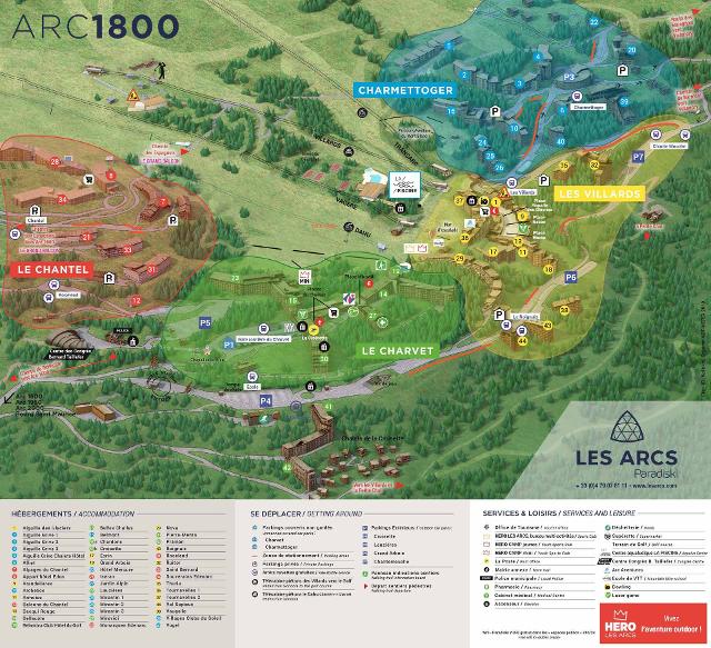 Appartements Ruitor Arc 1800 - Les Arcs 1800