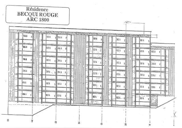 Appartements Bequi-Rouge - Les Arcs 1800