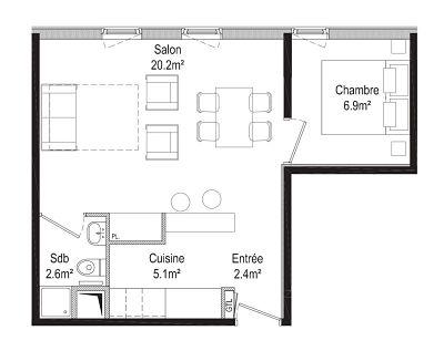 travelski home choice - Flats LA PETITE OURSE - Flaine Forêt 1700