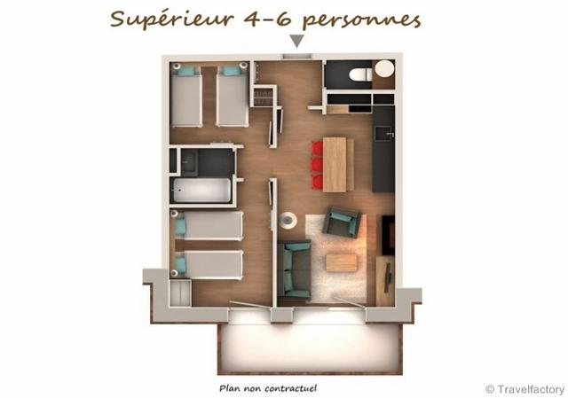 travelski home premium - Résidence Les Chalets de Rosaël 3* - Val Thorens