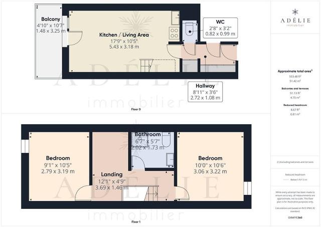 Appartement Hauts De La Rosiere HTR603 - La Rosière