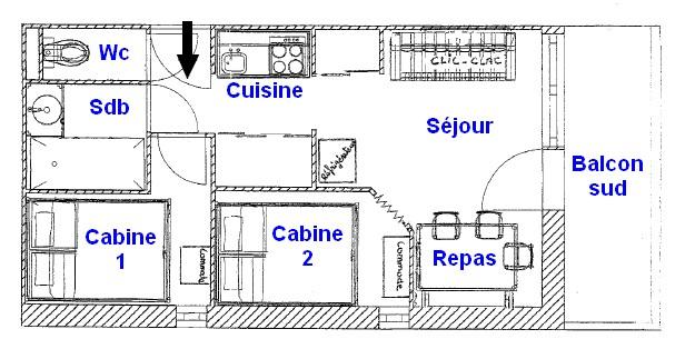 Appartements Chevreuil - Les Saisies