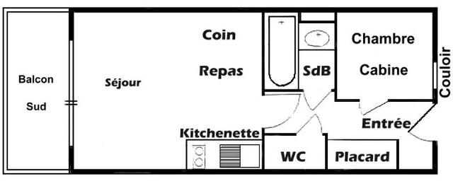 Appartements Cristal 1 - Les Saisies