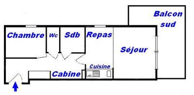 Appartements Cristal 1 - Les Saisies