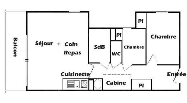 Appartements Cristal 6 - Les Saisies