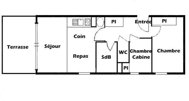 Appartements Cristal 6 - Les Saisies