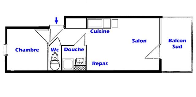 Appartements Epervieres - Les Saisies