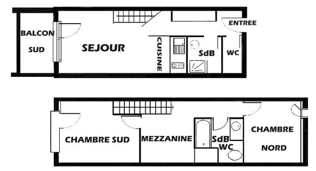 Appartements Glacier B - Les Saisies