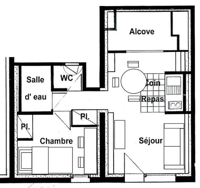 Appartements Grand Mont 1 - Les Saisies