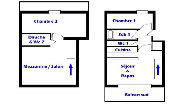 Appartements Isabella B - Les Saisies