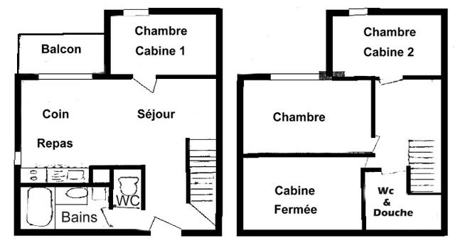 Appartements Isabella C - Les Saisies