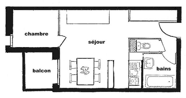 Appartements Isabella C - Les Saisies