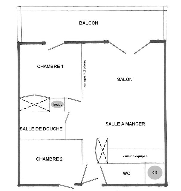 Appartements Medailles D'or - Les Saisies