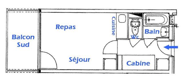 Appartements Melezes 2 - Les Saisies