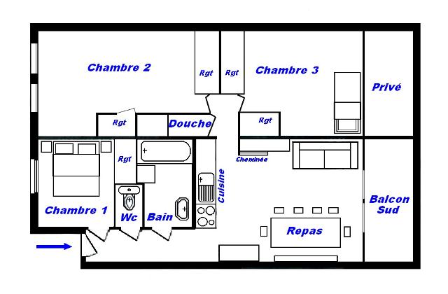Appartements Mirantin - Les Saisies