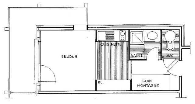 Appartements Mont Blanc A - Les Saisies
