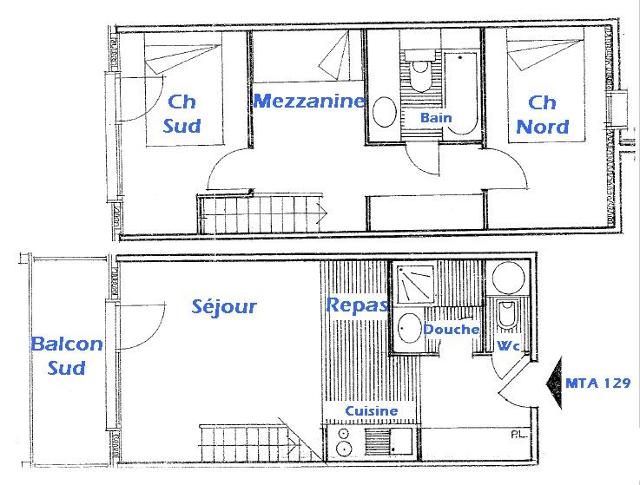 Appartements Mont Blanc A - Les Saisies