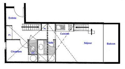 Appartements Mont Blanc A - Les Saisies